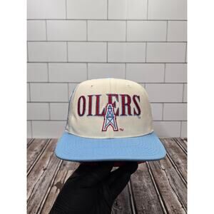 Sports Specialties Houston Oilers Vintage Laser Adjustable Snapback Hat